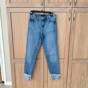 Banana Republic Cuffed Blue Jeans